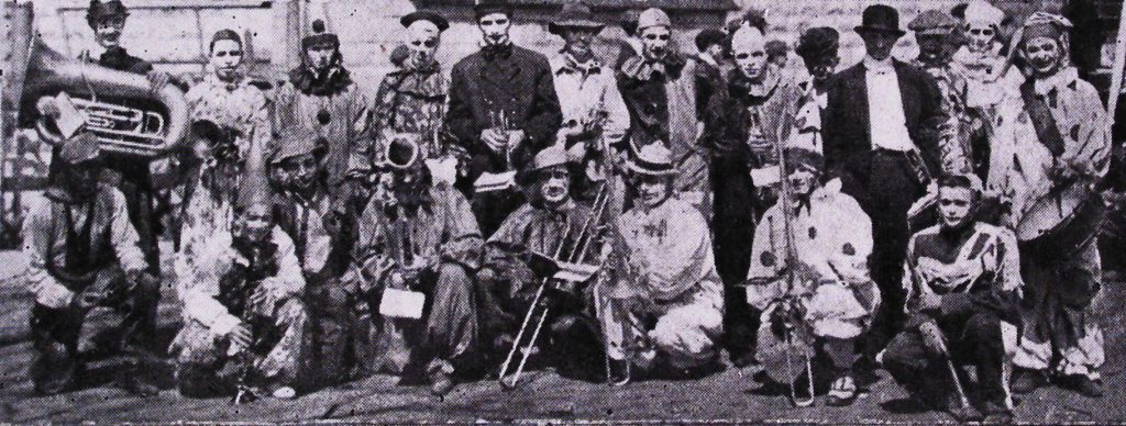 Photo 1: 1919 Circus Band at MHS