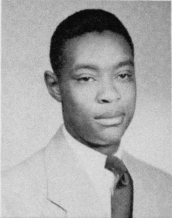 Earl Woods Blue M Senior Photo 1949
