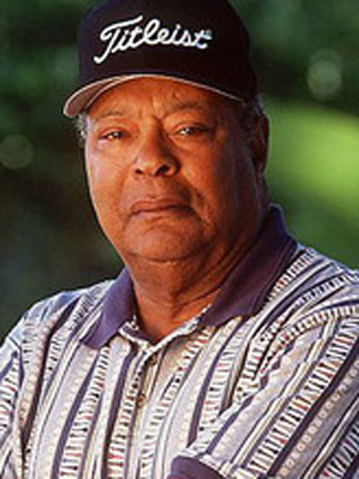 Earl Woods not long before his death in 2006.